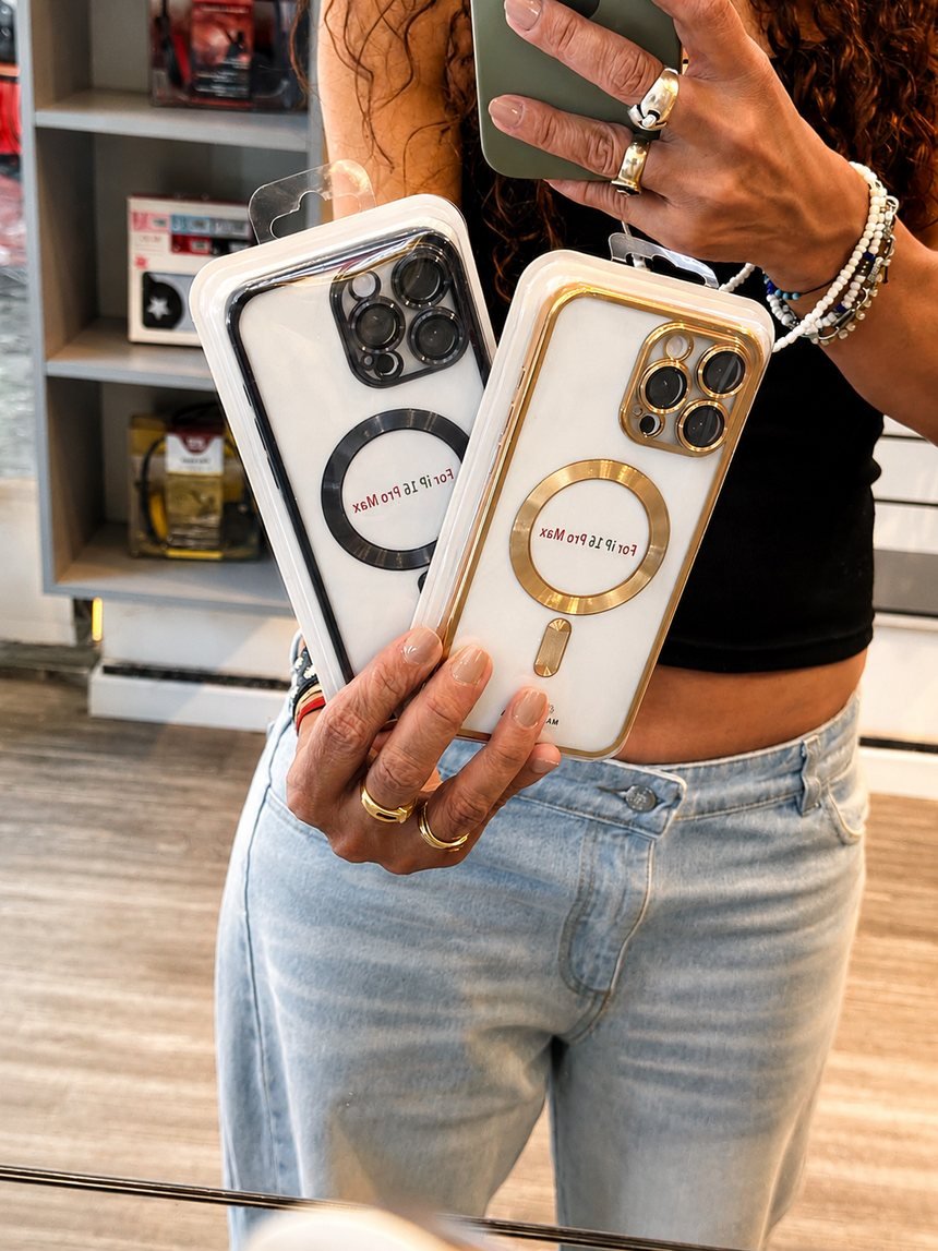 Fundas MagSafe transparentes para iPhone en Hub, Rosario
