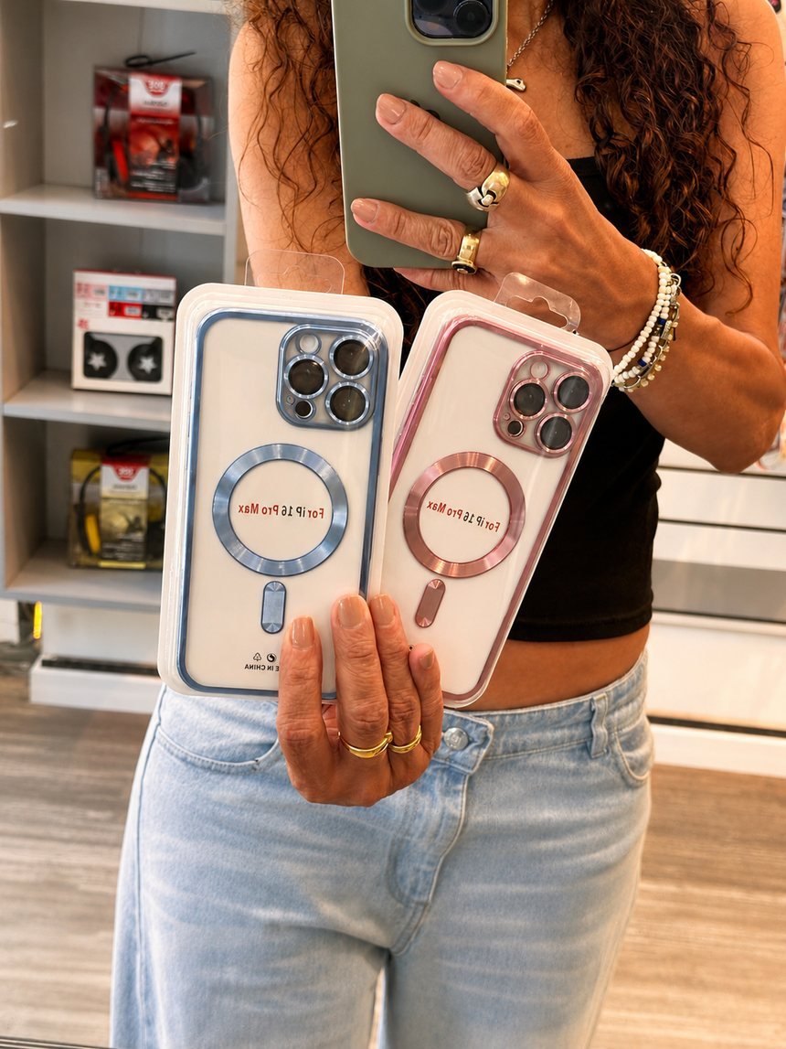 Fundas MagSafe con borde de color para iPhone en Hub, Rosario